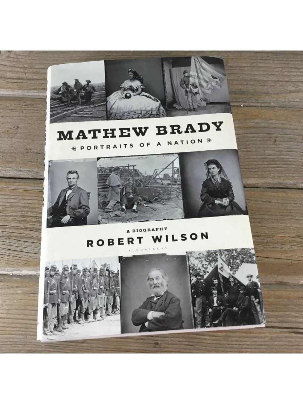 Mathew Brady: Portraits Of A Nation By Robert Wilson Hardcover Biography